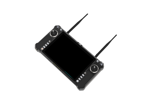 미션 계획 높은 밝기 FHD 터치 스크린으로 UAV 및 UGV를 위한 휴대용 T30 지상 제어 스테이션