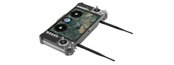 미션 계획 높은 밝기 FHD 터치 스크린으로 UAV 및 UGV를 위한 휴대용 T30 지상 제어 스테이션